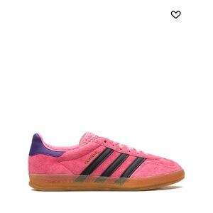 NWOT Adidas Gazelle  Pink/ purple/ black combo